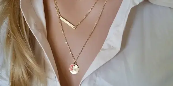 مدل گردنبند لایه ای از انواع گردنبند محبوب