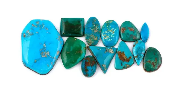 انواع رنگ فیروزه - عکس سنگ فیروزه